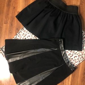 🌹🌹💕FABULOUS 2 SKIRTS BLACK🌹🌹💕